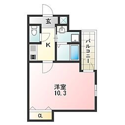 近鉄南大阪線 今川駅 徒歩3分 2階/-
