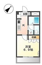 フォレスト　TORII  ｜ 和歌山県和歌山市直川（賃貸アパート1K・2階・24.84㎡） その2