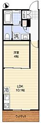 Fenice Hakuraku(フェニーチェ白楽) 1LDKの間取図画像