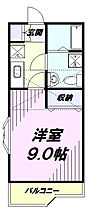 埼玉県所沢市宮本町１丁目17-17（賃貸アパート1K・2階・25.01㎡） その2