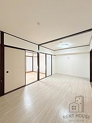 JR阪和線 東岸和田駅 徒歩2分の賃貸マンション 3階2Kのリビング/ダイニング