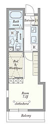 MyStylevintage小岩 1SKの間取図画像