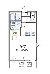 間取図画像 1K