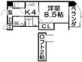 プレッソ津田駅前6階5.8万円
