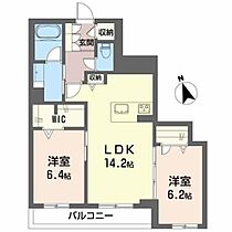 ベレオ助信町 0202 ｜ 静岡県浜松市中央区助信町30-17（賃貸マンション2LDK・2階・65.42㎡） その2