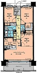 グレーシア海老名 3SLDKの間取図画像