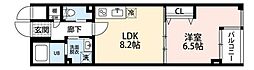 プレール・ドゥーク成増2 1LDKの間取図画像