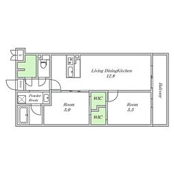 エスタジオ針中野 2階