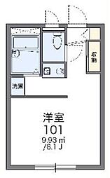 レオパレスステラ 1Kの間取図画像
