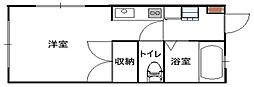 プチメーラ ワンルームの間取図画像