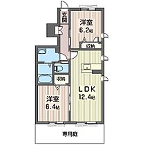 ミルティーユ　Ａ 00101 ｜ 栃木県那須塩原市南郷屋１丁目148-39（賃貸アパート2LDK・1階・57.36㎡） その2