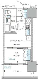 江東区大島4丁目マンション 1DKの間取図画像