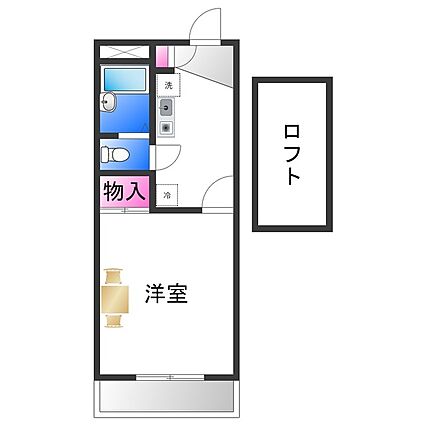 レオパレス花水木二番館_間取り_0