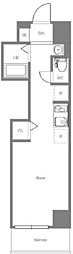 キャッスルマンション青葉台 ワンルームの間取図画像