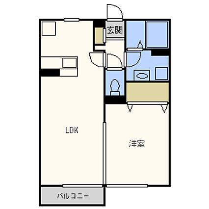 メゾン・ド・プラム_間取り_0