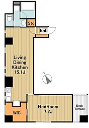 ポ・ライト 1LDKの間取図画像
