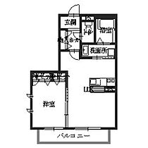 シャーメゾン鴻池 A205 ｜ 大阪府東大阪市鴻池本町7-3（賃貸アパート1LDK・2階・40.00㎡） その2