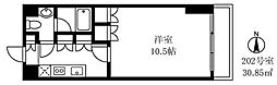 ル・パサージュ 1Kの間取図画像