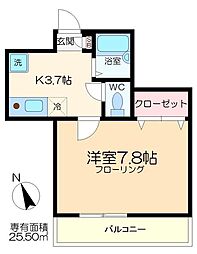 ベルレージュ 3階/302