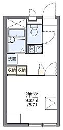 レオパレスBLITZ 1Kの間取図画像