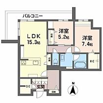 グランプルミエール 0201 ｜ 大阪府茨木市三島丘２丁目29-18（賃貸マンション2LDK・2階・73.75㎡） その2