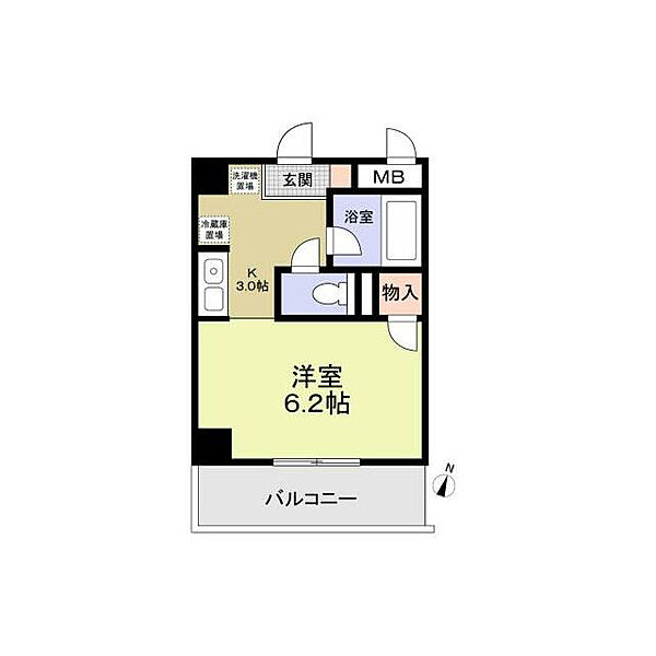 神奈川県川崎市宮前区馬絹１丁目(賃貸マンション1K・1階・20.91㎡)の写真 その2