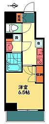 MALULANI南青山 1Kの間取図画像