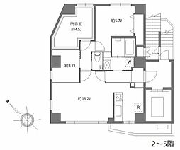 ラチューン文京小石川 3LDKの間取図画像