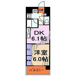 間取図画像 1DK