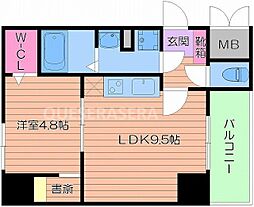 アビエール松屋町 5階/-