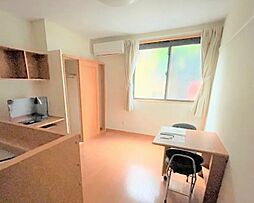 レオパレスパピヨンＢ 1階1Kのリビング/ダイニング