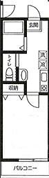 第45アベニュー八潮 1Kの間取図画像