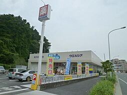 ウエルシア日野落川店 332m