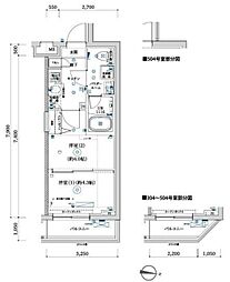 ARCOBALENO KITA-AYASE 2Kの間取図画像