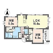 桜ヒルズ 00202 ｜ 埼玉県さいたま市緑区東浦和６丁目4-24（賃貸マンション2LDK・2階・67.41㎡） その2