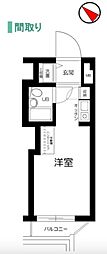 TOP青砥1 ワンルームの間取図画像
