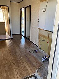 ハイツハナブサII 1階3DKのリビング/ダイニング