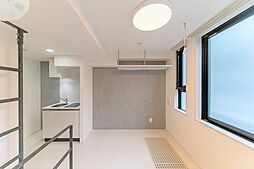 ココキューブ北千住 1階ワンルームのリビング/ダイニング