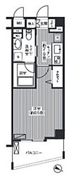 アゼリアヒルハイツ 1Kの間取図画像
