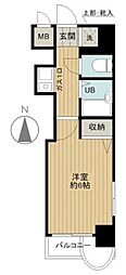 フェニックス新高円寺 1Kの間取図画像