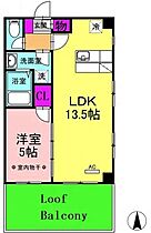 TSKY 401 ｜ 神奈川県川崎市高津区久本３丁目3-4（賃貸マンション1LDK・4階・41.31㎡） その2