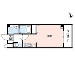grandeetoile 1Kの間取図画像