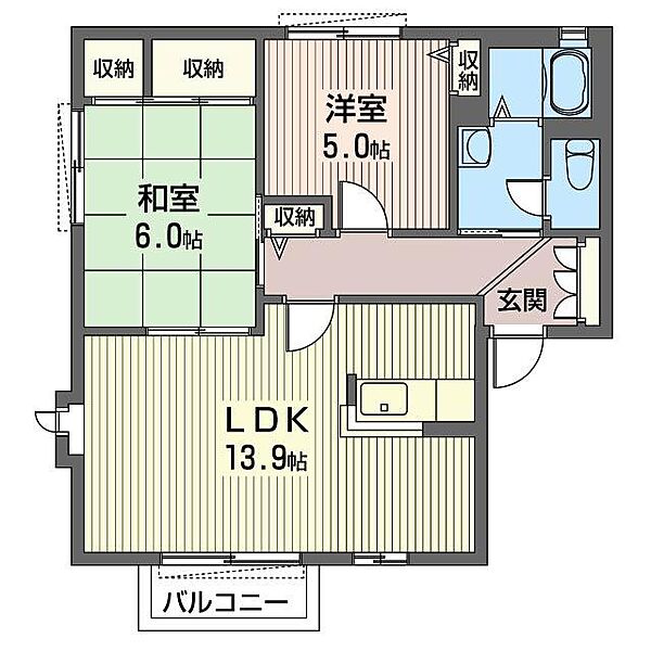 間取：間取図