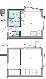 ＬＥＧＡＬＡＮＤ芝公園 5階1LDKの間取り