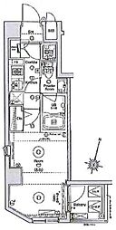 MAKESDESIGN板橋区役所前 1Kの間取図画像