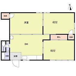 メゾン・ド・アミ 3DKの間取図画像