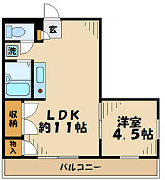 レオパレスＹＡＧＡＫＥ(9888) 2階