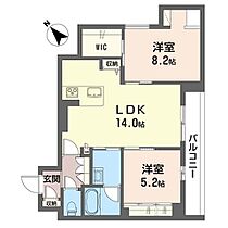 バンホフ川口元郷 00201 ｜ 埼玉県川口市元郷１丁目4-34（賃貸マンション2LDK・2階・63.55㎡） その2