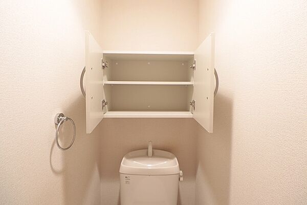 画像9:トイレ上収納
