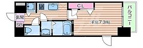 プランドール北浜  ｜ 大阪府大阪市中央区東高麗橋（賃貸マンション1K・2階・24.56㎡） その2